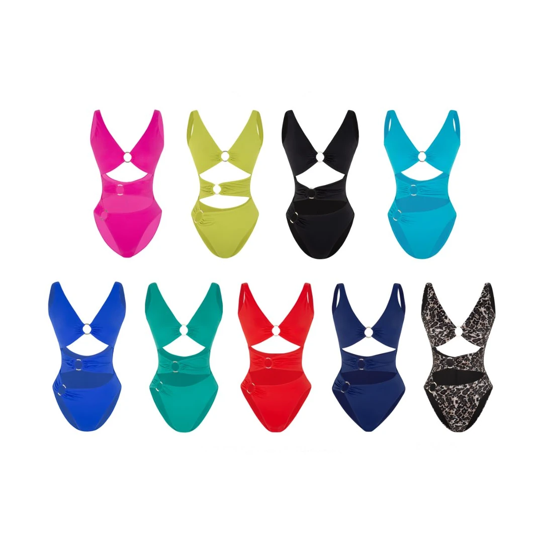 Swimwear color assortment